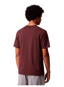 Camiseta Hombre Carhartt WIP Pocket Granate
