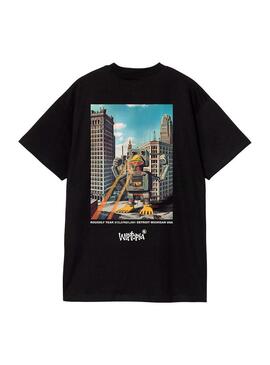 Camiseta Hombre Carhartt WIP Wiptopia Negra