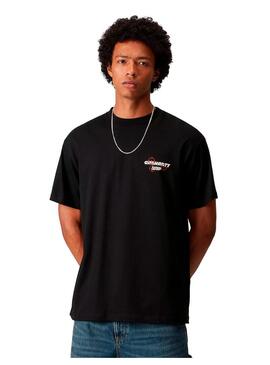 Camiseta Hombre Carhartt WIP Wiptopia Negra