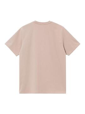 Camiseta Hombre Carhartt WIP Chase Beige Oscuro