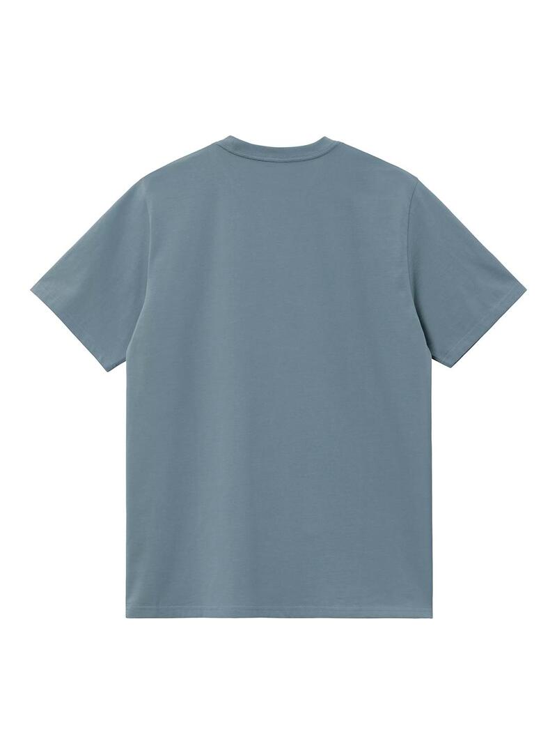 Camiseta Hombre Carhartt WIP Chase Azul