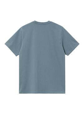 Camiseta Hombre Carhartt WIP Chase Azul