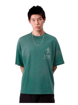 Camiseta Hombre Carhartt WIP Distance Verde