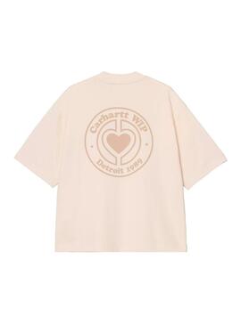 Camiseta Mujer Carhartt WIP Modality Beige