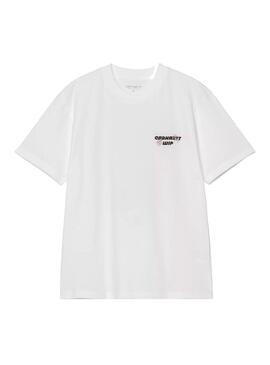 Camiseta Mujer Carhartt WIP Wiptopia Blanca
