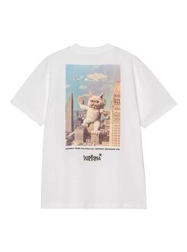 Camiseta Mujer Carhartt WIP Wiptopia Blanca