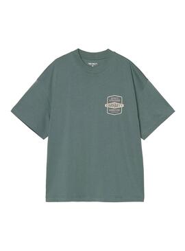 Camiseta Hombre Carhartt WIP Networks Verde