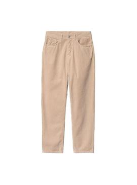 Pantalon Hombre Carhartt WIP Newel Pant Pana Beige