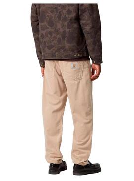 Pantalon Hombre Carhartt WIP Newel Pant Pana Beige