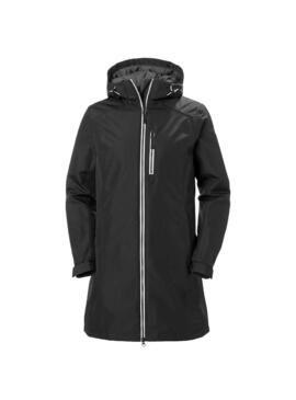 Chubasquero Mujer Helly Hansen Long Belfast Negra
