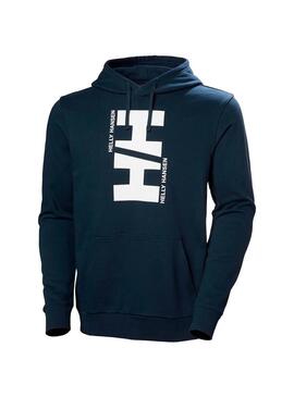 Sudadera Hombre Helly Hansen Core Graphic Marino
