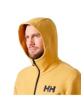 Sudadera Hombre Helly Hansen Hp Ocean Amarilla