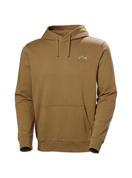 Sudadera Hombre Helly Hansen Massif Marrón