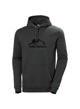 Sudadera Hombre Helly Hansen Nord Graphic Gris