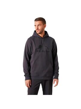 Sudadera Hombre Helly Hansen Nord Graphic Gris