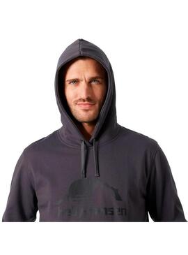 Sudadera Hombre Helly Hansen Nord Graphic Gris