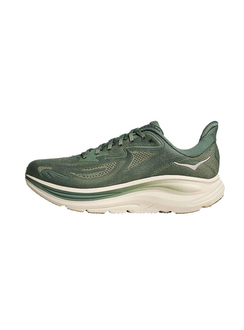 Zapatilla Hombre Hoka Clifton 10 Verde