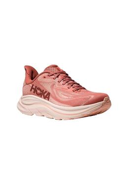 Zapatilla Mujer Hoka Clifton 10 Rosa maquillaje