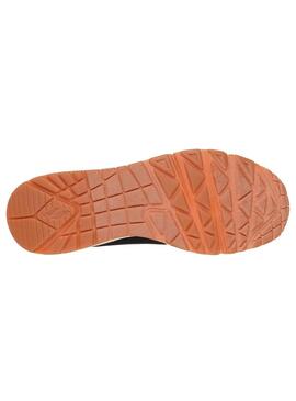 Zapatilla Hombre Skechers Uno Suite Negro