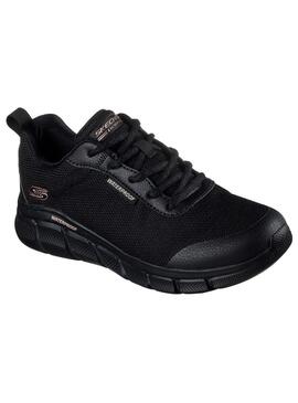 Zapatilla Mujer Skechers Bobs Flex Negro