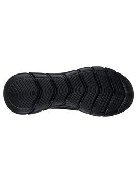 Zapatilla Mujer Skechers Bobs Flex Negro