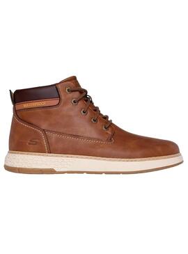 Bota Hombre Skechers Garlan Deno Marrón