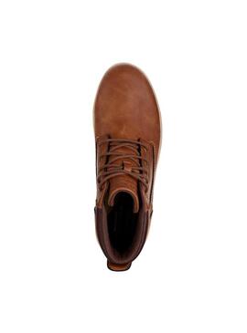 Bota Hombre Skechers Garlan Deno Marrón