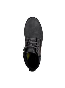 Bota Hombre Skechers Garlan Deno Gris Oscuro