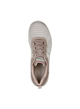Zapatilla Mujer Skechers Bountiful Beige