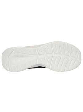Zapatilla Mujer Skechers Skech-Lite Negro Rosa