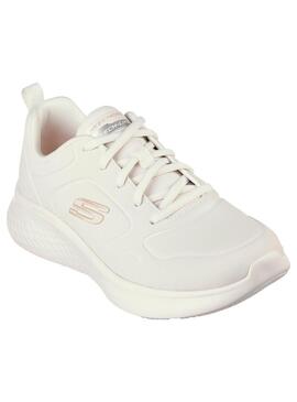 Zapatilla Mujer Skechers Lite Pro Beige