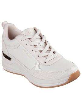 Zapatilla Mujer Skechers Billion Beige