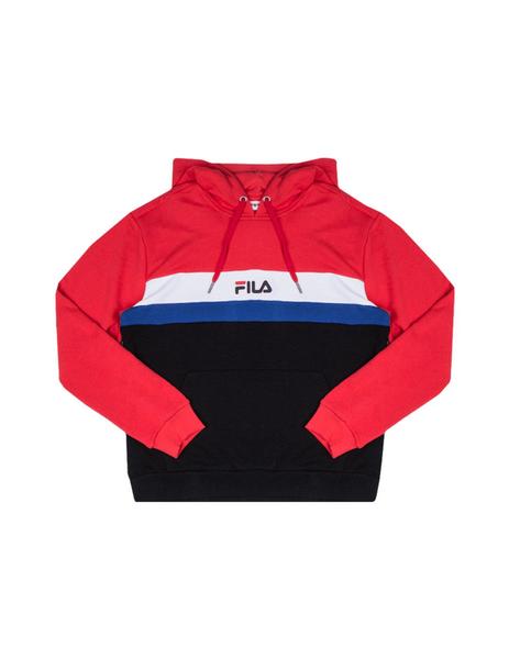 sudadera fila roja hombre