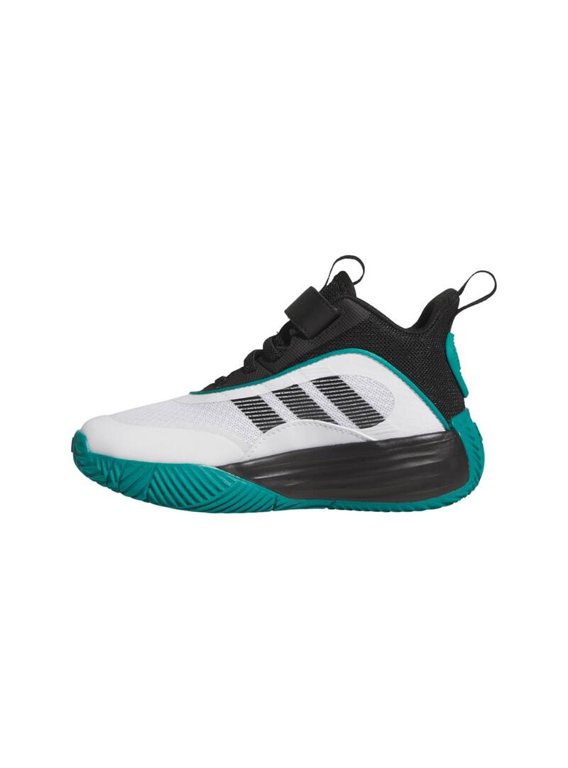 Zapatilla Niño/a adidas Ownthegame Blanca Verde Ne
