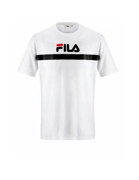 camiseta blanca fila