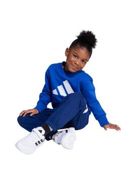 Chandal Niño adidas Essentials Logo Azul Royal