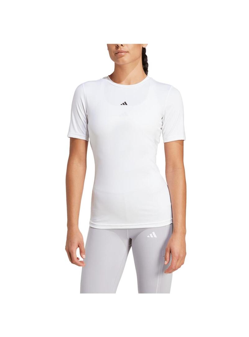 Camiseta Mujer adidas Techfit Train Blanca