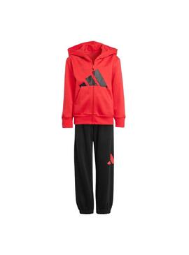 Chandal Niño adidas Lk Bl Fz Rojo