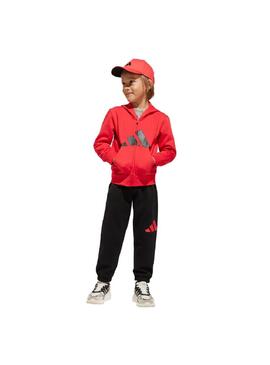 Chandal Niño adidas Lk Bl Fz Rojo