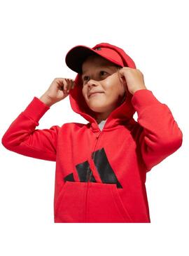 Chandal Niño adidas Lk Bl Fz Rojo