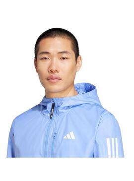 Cortavientos Hombre adidas Otr B Jkt Azul