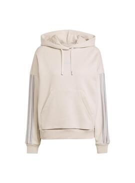 Sudadera Mujer adidas Hol Fl Hd Beige