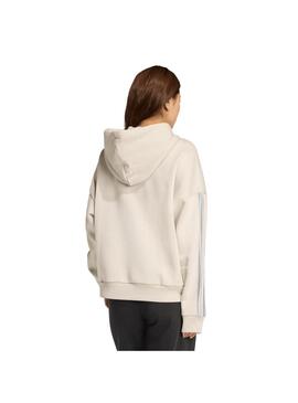 Sudadera Mujer adidas Hol Fl Hd Beige