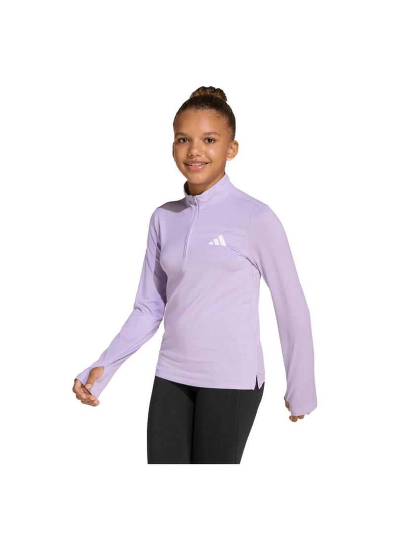 Sudadera Niña adidas Jg Gt Pz Malva