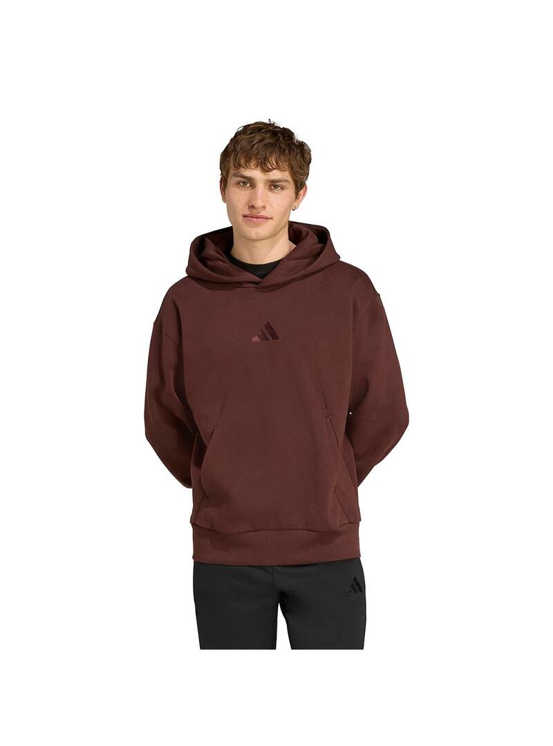 Sudadera Hombre adidas SZN FL Marrón
