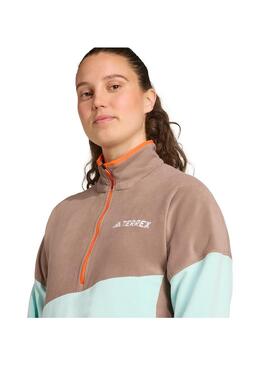 Polar Mujer adidas Terrex Multi Marron Azul