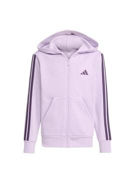 Sudadera Niña/o adidas 3S Lila
