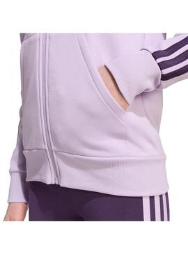 Sudadera Niña/o adidas 3S Lila