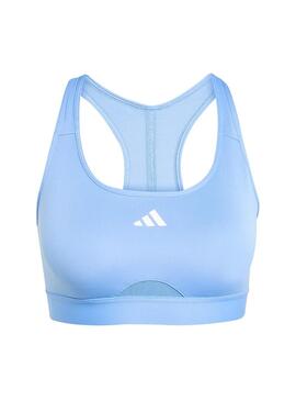 Sujetador Deportivo Mujer adidas PWRCT Azul