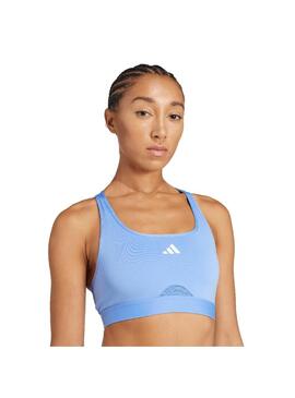 Sujetador Deportivo Mujer adidas PWRCT Azul